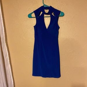High neck dress